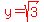 red%28y=sqrt%283%29%29