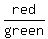 red%2Fgreen