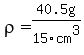 rho=40.5g%2F15cm%5E3