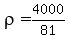 rho=4000%2F81