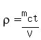 rho=m%5Bct%5D%2FV