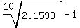 root%2810%2C2.1598%29++-+1
