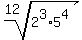 root%2812%2C+2%5E3%2A5%5E4%29