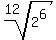 root%2812%2C+2%5E6%29
