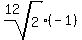 root%2812%2C2%29%28-1%29