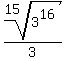 root%2815%2C3%5E16%29%2F3