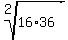 root%282%2C16%2A36%29