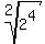 root%282%2C2%5E4%29