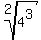 root%282%2C4%5E3%29