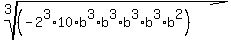 root%283%2C%28-2%5E3%2A10%2Ab%5E3%2Ab%5E3%2Ab%5E3%2Ab%5E3%2Ab%5E2%29%29
