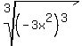 root%283%2C%28-3x%5E2%29%5E3%29