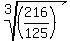 root%283%2C%28216%2F125%29%29