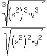 root%283%2C%28x%5E2%29%5E3%2Ay%5E3%29%2Fsqrt%28%28x%5E2%29%5E2%2Ay%5E2%29