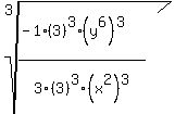 root%283%2C+%28-+1%283%29%5E3%28y%5E6%29%5E3%29%2F3%283%29%5E3%28x%5E2%29%5E3%29%29