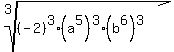 root%283%2C+%28-+2%29%5E3%28a%5E5%29%5E3%28b%5E6%29%5E3%29