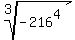 root%283%2C+-216%5E4%29