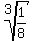 root%283%2C+1%2F8%29