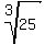 root%283%2C+25%29