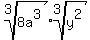 root%283%2C+8a%5E3%29%2A+root%283%2C+y%5E2%29