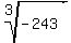 root%283%2C-243%29