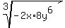 root%283%2C-2x%2A8y%5E6%29