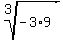 root%283%2C-3%2A9%29