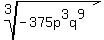 root%283%2C-375p%5E3q%5E9%29