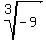 root%283%2C-9%29