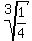 root%283%2C1%2F4%29
