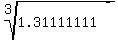 root%283%2C1.31111111%29