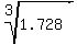 root%283%2C1.728%29
