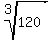 root%283%2C120%29