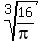 root%283%2C16%2Fpi%29