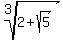 root%283%2C2%2Bsqrt%285%29%29