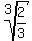 root%283%2C2%2F3%29