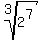 root%283%2C2%5E7%29