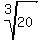 root%283%2C20%29
