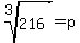 root%283%2C216%29=p