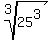 root%283%2C25%5E3%29