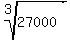root%283%2C27000%29