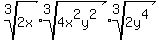 root%283%2C2x%29%2Aroot%283%2C4x%5E2y%5E2%29%2Aroot%283%2C2y%5E4%29