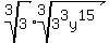root%283%2C3%29%2Aroot%283%2C3%5E3y%5E15%29