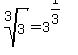 root%283%2C3%29+=+3%5E%281%2F3%29