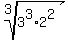 root%283%2C3%5E3%2A2%5E2%29