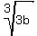 root%283%2C3b%29
