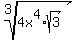 root%283%2C4x%5E4%2Asqrt%283%29%29