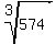 root%283%2C574%29