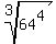 root%283%2C64%5E4%29
