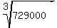 root%283%2C729000%29