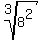 root%283%2C8%5E2%29